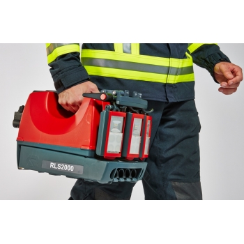 Przenośny, akumulatorowy system oświetleniowy (LED) - RLS 2000; wysokość do 1,8 m; Rosenbauer